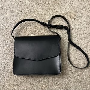 Portland Leather black purse.